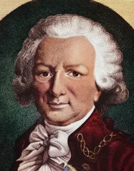 Portrait de Louis Antoine, comte de Bougainville, navigateur français (Gravure)
