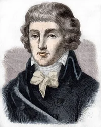 Portrait de Louis Antoine de Saint-Just (1767-1794), homme politique français