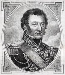Portrait de Louis Auguste Victor de Ghaisne de Bourmont (1773-1846), maréchal de France