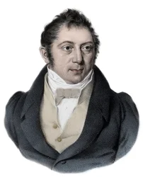 Portrait de Louis Ludwig Spohr (1784-1859) compositeur, violoniste et chef d