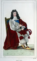 Portrait de Louis XIV (1638 - 1715), Roi de France