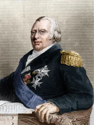 Portrait de Louis XVIII (1755 - 1824), roi de France
