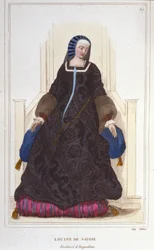 Portrait de Louise de Savoie, Duchesse d
