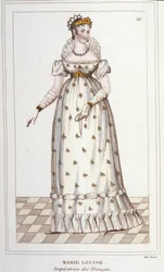 Portrait de Marie Louise de Habsbourg Lorraine. Impératrice des Français (Vienne