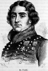 Portrait de Marie Pierre Louis, Comte De Frotté (1755-1800), chef de la chouannerie normande, fusillé par Bonaparte