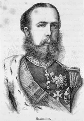 Portrait de Maximilien Ier du Mexique ou Ferdinand Maximilien Joseph, prince impérial et archiduc d