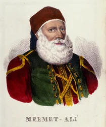 Portrait de Méhémet Ali (ou Méhémet-Ali) (1769-1849), vice-roi d