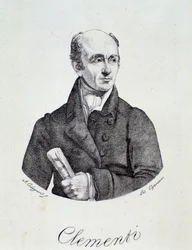 Portrait de Muzio Clementi (gravure)