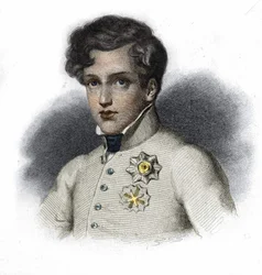Portrait de Napoléon II, fils de Napoléon Ier, duc de Reichstadt (1811-1832)
