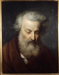 Portrait de Niccolò Tommaseo (1802 - 1874), poète et critique italien. Peinture anonyme du 19ème siècle. Musée du Risorgimento, Rome