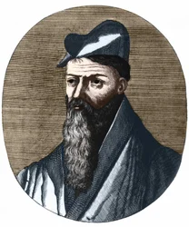 Portrait de Pierre Belon 1517-1564. Naturaliste et médecin français. Collection privée.