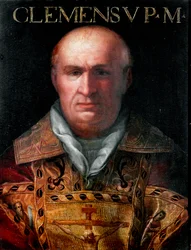 Portrait du pape Clément V (1264-1314)