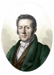 Portrait de René Primrose Lesson (1794-1849), naturaliste et biologiste