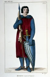 Portrait de Renaud, comte de Tonnerre (990 - 1038 env.)