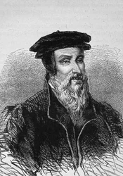 Portrait de Robert Estienne (1503 - 1559), imprimeur français