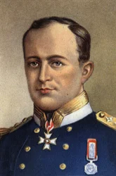 Portrait de Robert Falcon Scott, capitaine de vaisseau et explorateur britannique de l