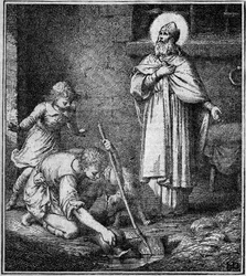 Portrait de Saint Apollinaire, évêque de Valence