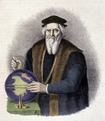 Portrait de Sébastien Cabot (1476-1557), navigateur italien (Sebastiano Caboto)