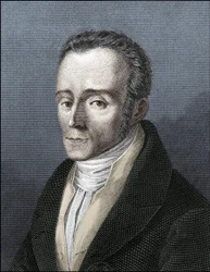 Portrait de Silvio Pellico, écrivain italien (1789-1854)