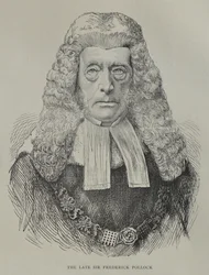 Portrait de Sir Federick Pollock