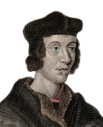 Portrait de Sir John Fortescue de Salden (vers 1531-1607), homme politique anglais, chancelier de l