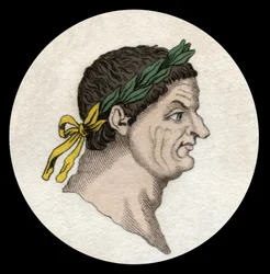 Portrait de Titus Flavius Vespasianus (Vespasien, 9-79), empereur romain