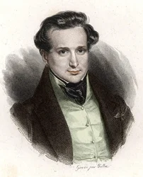 Portrait de Victor Hugo, jeune homme