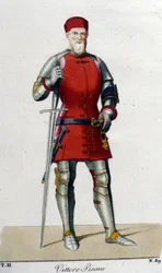 Portrait de Vittore Pisani. Amiral vénitien (1324 - 1380).