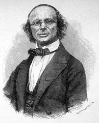 Portrait de Wilhelm Weber (1804 - 1891) physicien allemand