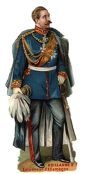 Portrait de Guillaume II empereur d
