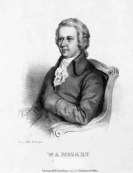 Portrait de Wolfgang Amadeus Mozart (1756-1791)