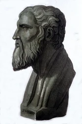 Portrait du philosophe grec Zénon d