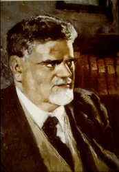 Portrait du philosophe italien Giovanni Gentile (peinture)