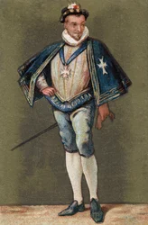 Portrait du roi de France Henri III (1551 - 1589)