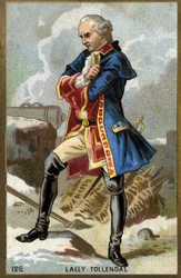 Portrait du Marquis de Thomas Arthur, Baron de Tollendal, Comte de Lally (1702 - 1766), général français d