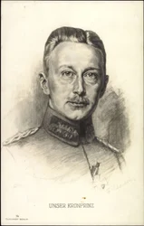 Portrait du prince héritier Frédéric-Guillaume de Prusse (dessin)
