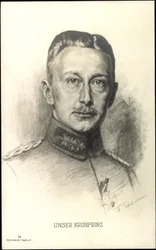 Portrait du prince héritier Wilhelm von Prussia (dessin)