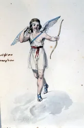 Représentation de Cupidon (Éros)