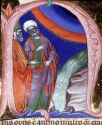 Représentation de Thalès de Milet, mathématicien