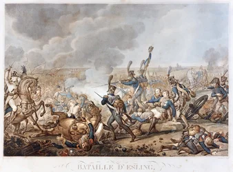 Représentation de la bataille d