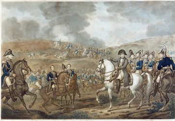 Représentation de la bataille de la Moskova à Borodino le 7 septembre