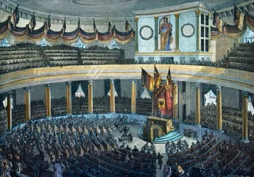 Révolutions 1848 - 1849 : Assemblée nationale allemande à l