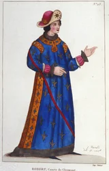 Robert de France, Comte de Clermont (1256-1318). Prince capétien
