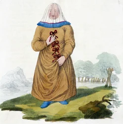 Femme russe d