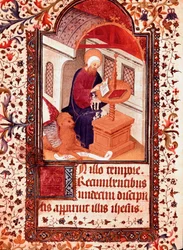 Saint Marc. Miniature de 