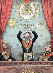Représentation satirique d