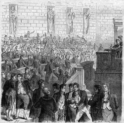 Séance de la Chambre ou élection de l