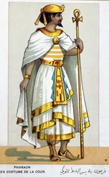 Série de chromolithographies de costumes d