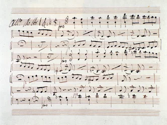 Partition pour Ali Baba, opéra de Luigi Cherubini