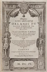 Partition des Psalmi Poenitentiales par Roland de Lassus (1604)